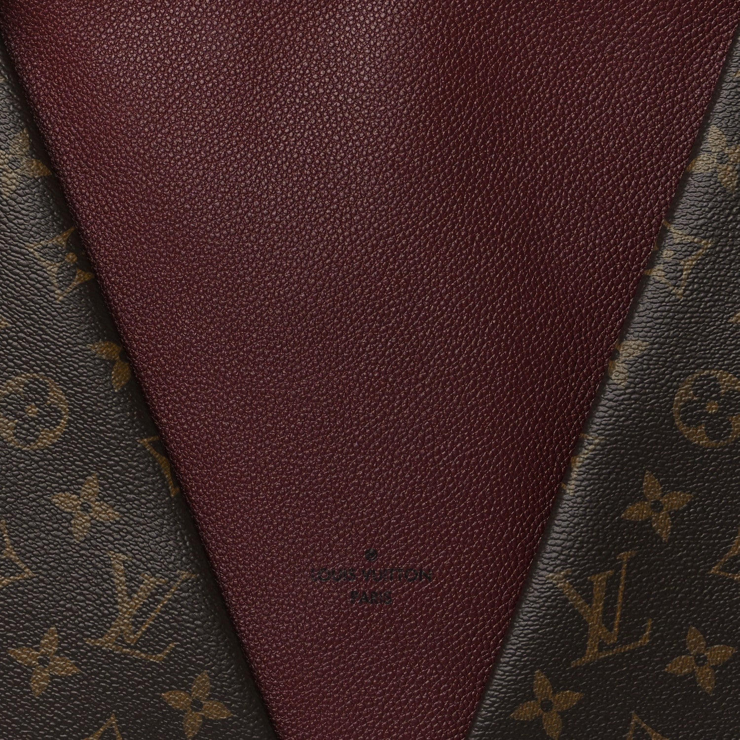 Louis Vuitton Monogram V Tote MM Bordeaux 7 of 9