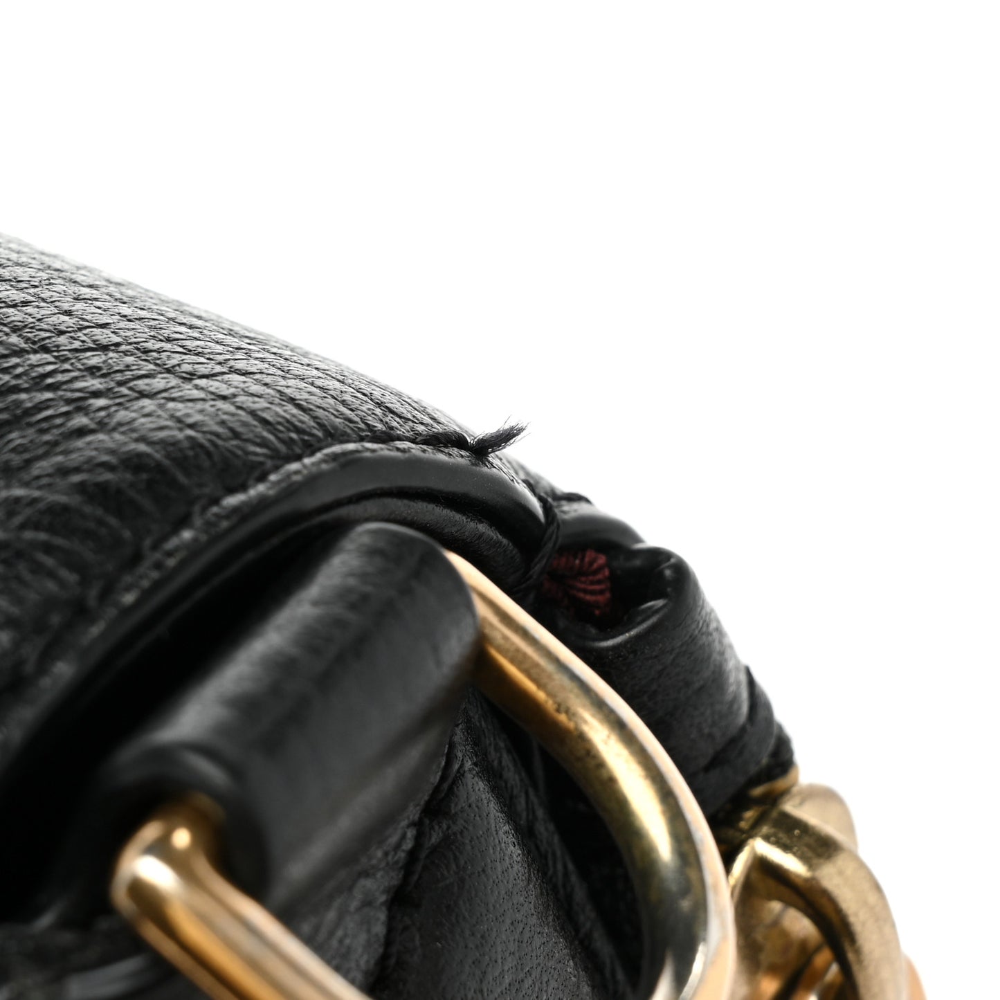 Pebbled Calfskin Recruit Nomad Crossbody Black