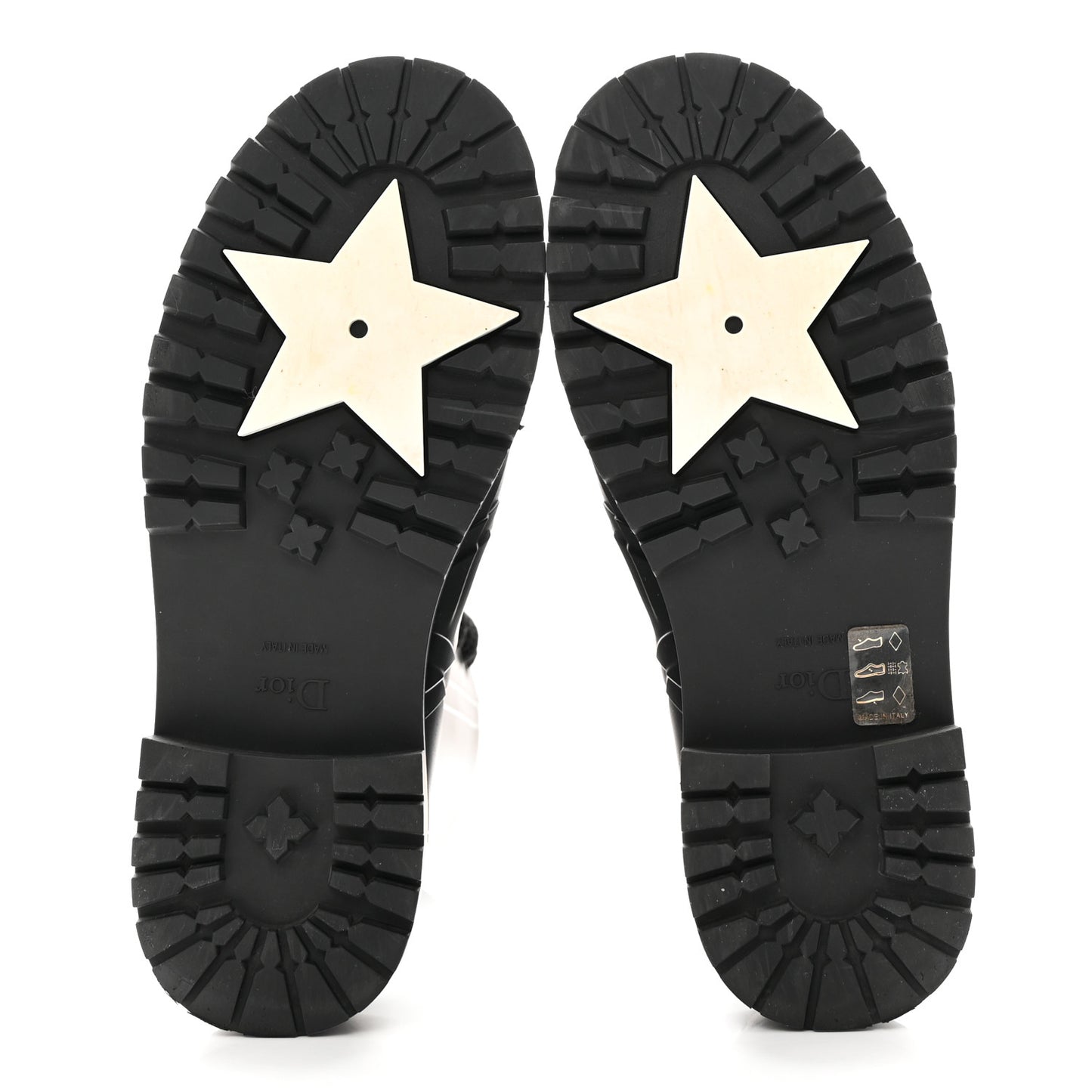 Rubber Diorcamp Low Boots 37 Black