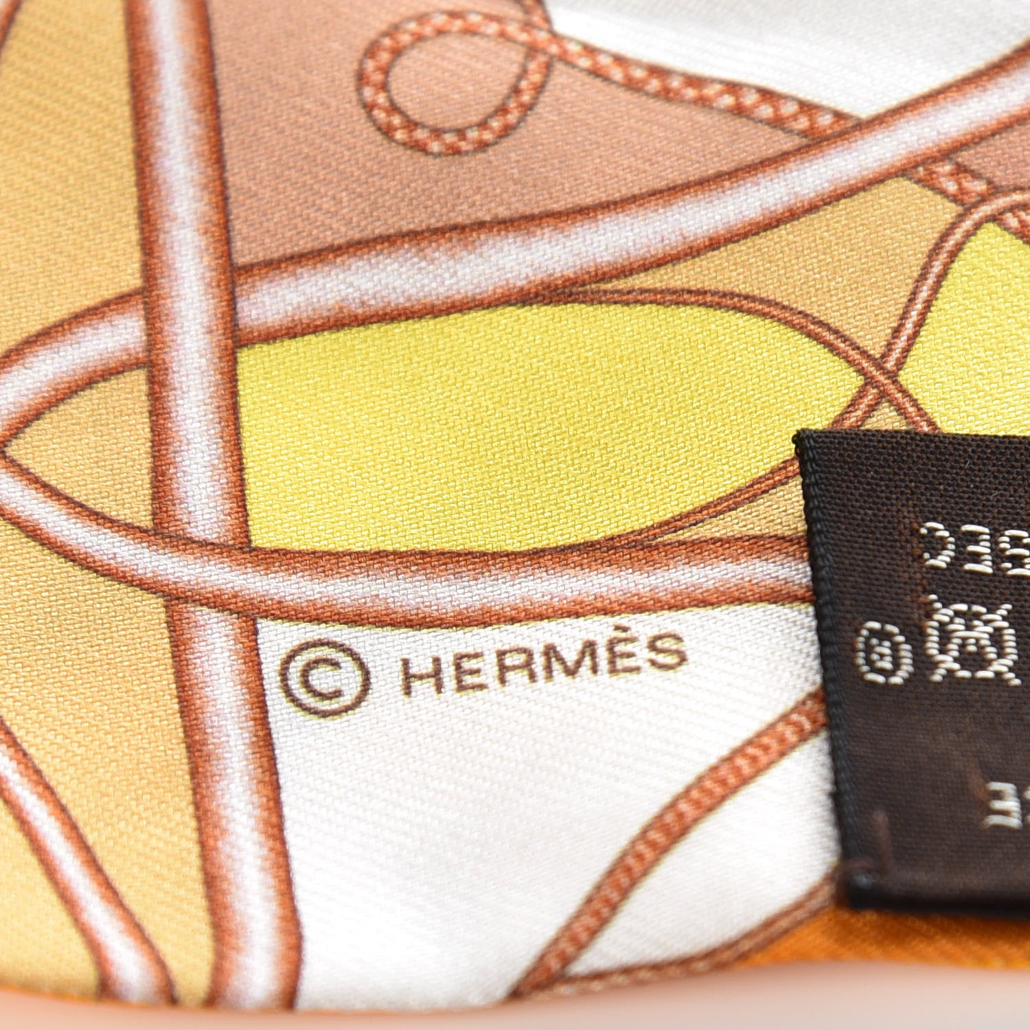 Hermes Silk Coup De Fouet Au Bloc Twilly 4 of 4