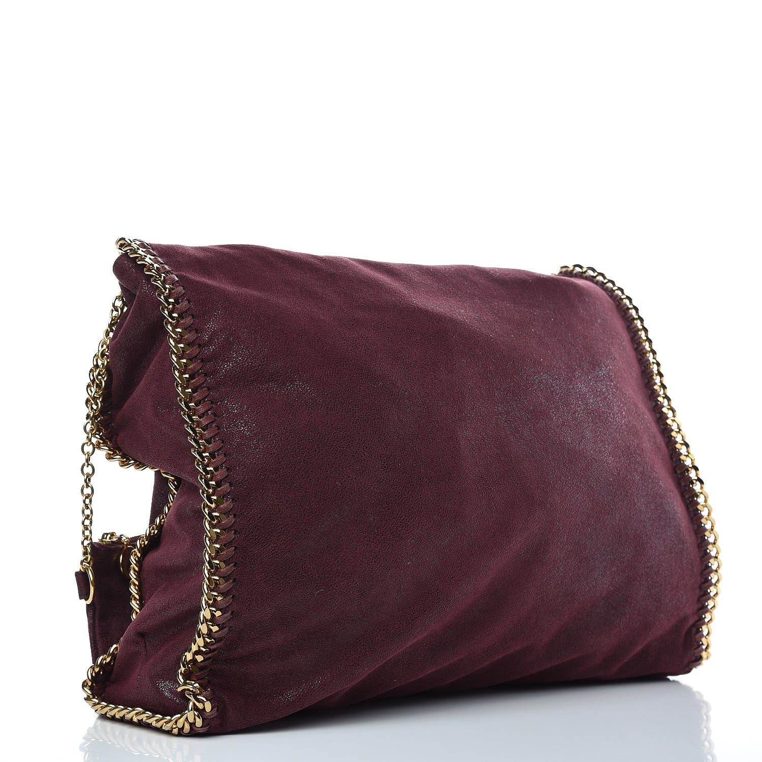 Stella McCartney Shaggy Deer Big Falabella Tote Plum 4 of 10