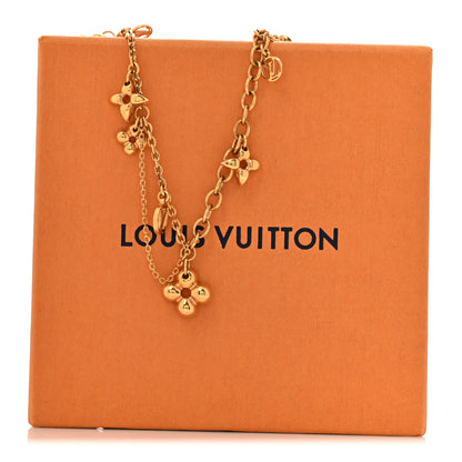 Louis Vuitton Metal Blooming Supple Necklace Gold 7 of 7