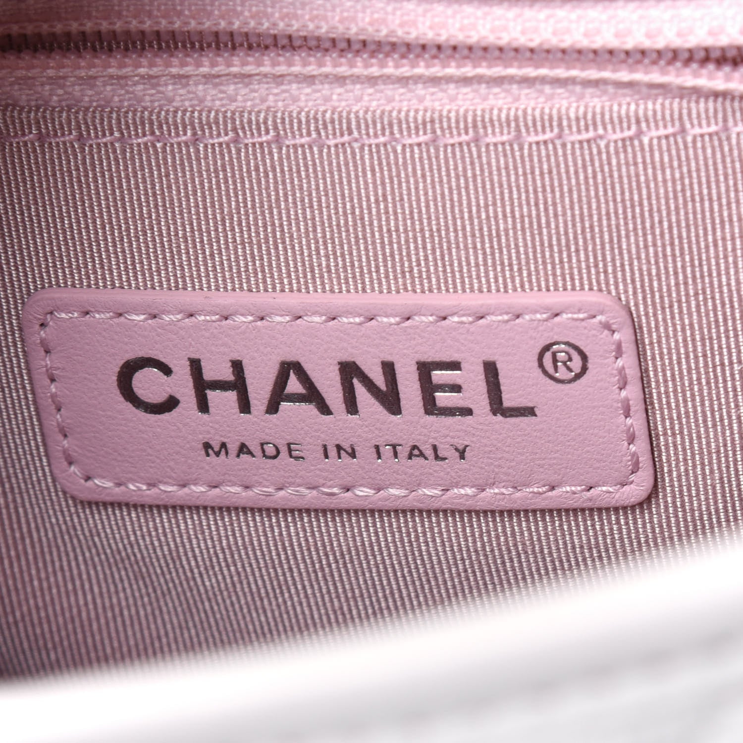 Chanel Patent Goatskin Quilted Small Gabrielle Hobo White 6 of 19