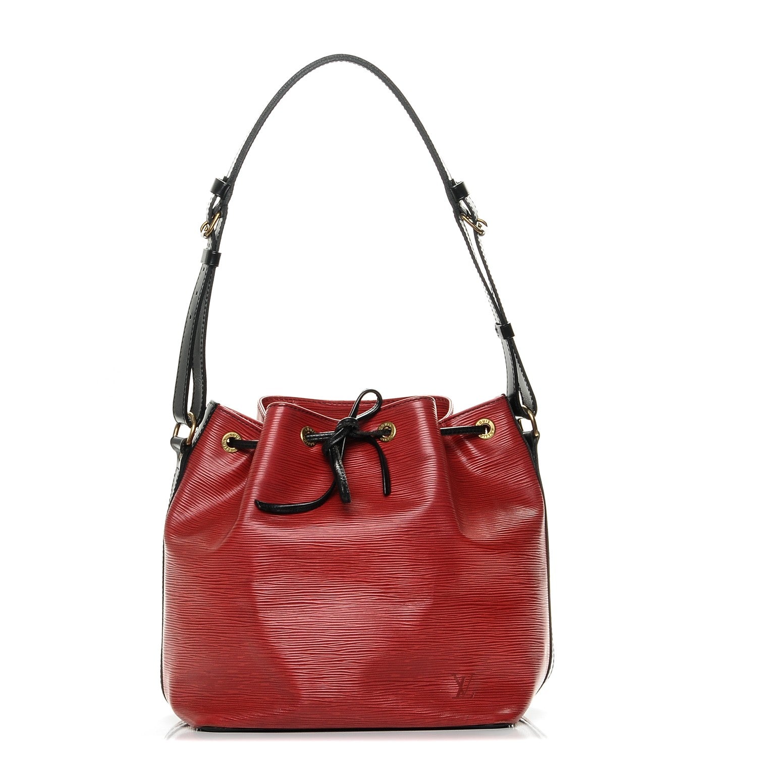 Louis Vuitton Epi Petit Noe Red Black 1 of 6