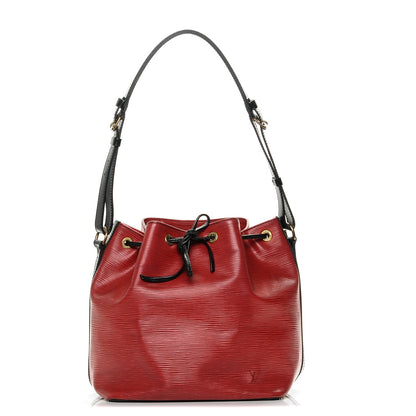 Louis Vuitton Epi Petit Noe Red Black 1 of 6