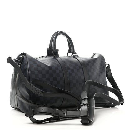 Louis Vuitton Damier Cobalt Keepall Bandouliere 45 4 of 11