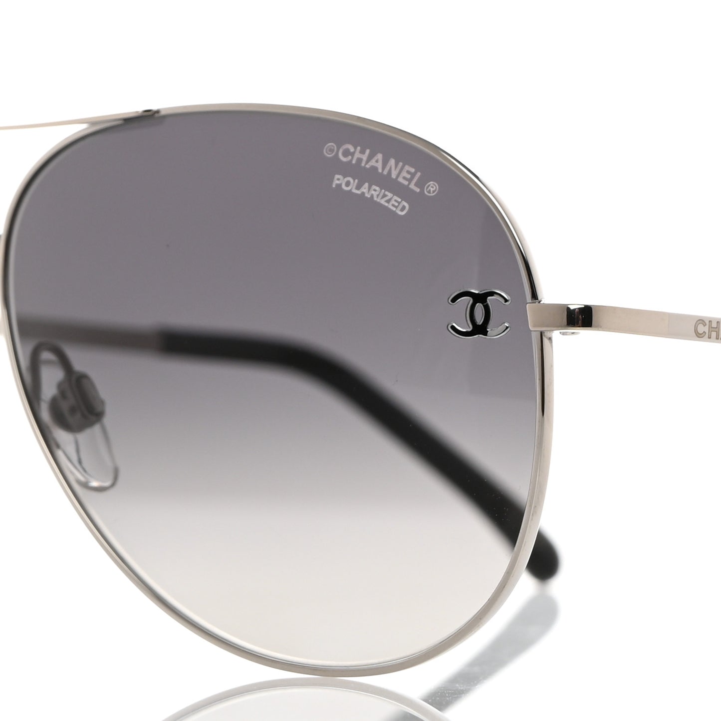 Aviator CC Sunglasses 4189-T-Q Silver