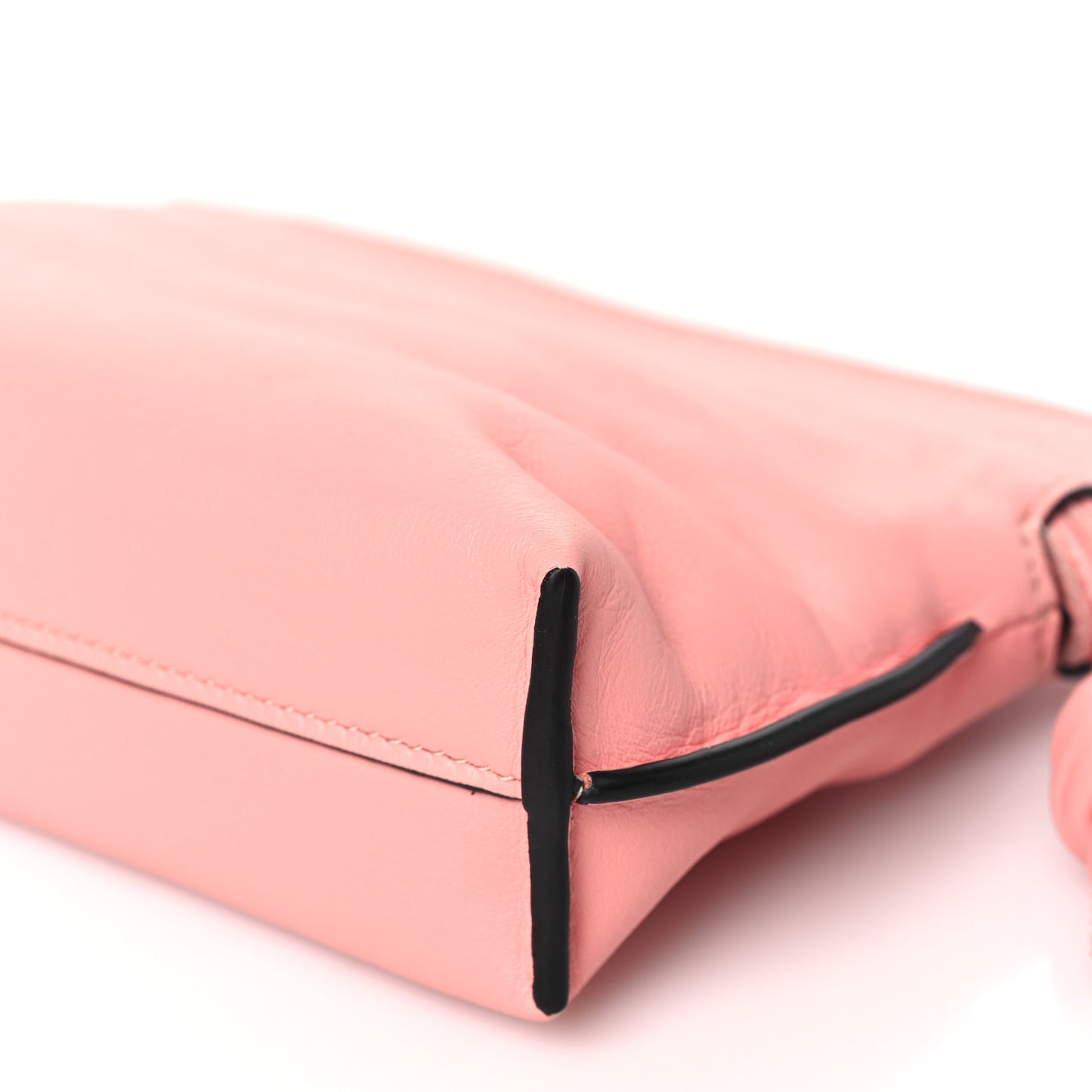 Calfskin Nano Flamenco Knot Clutch Warm Blossom
