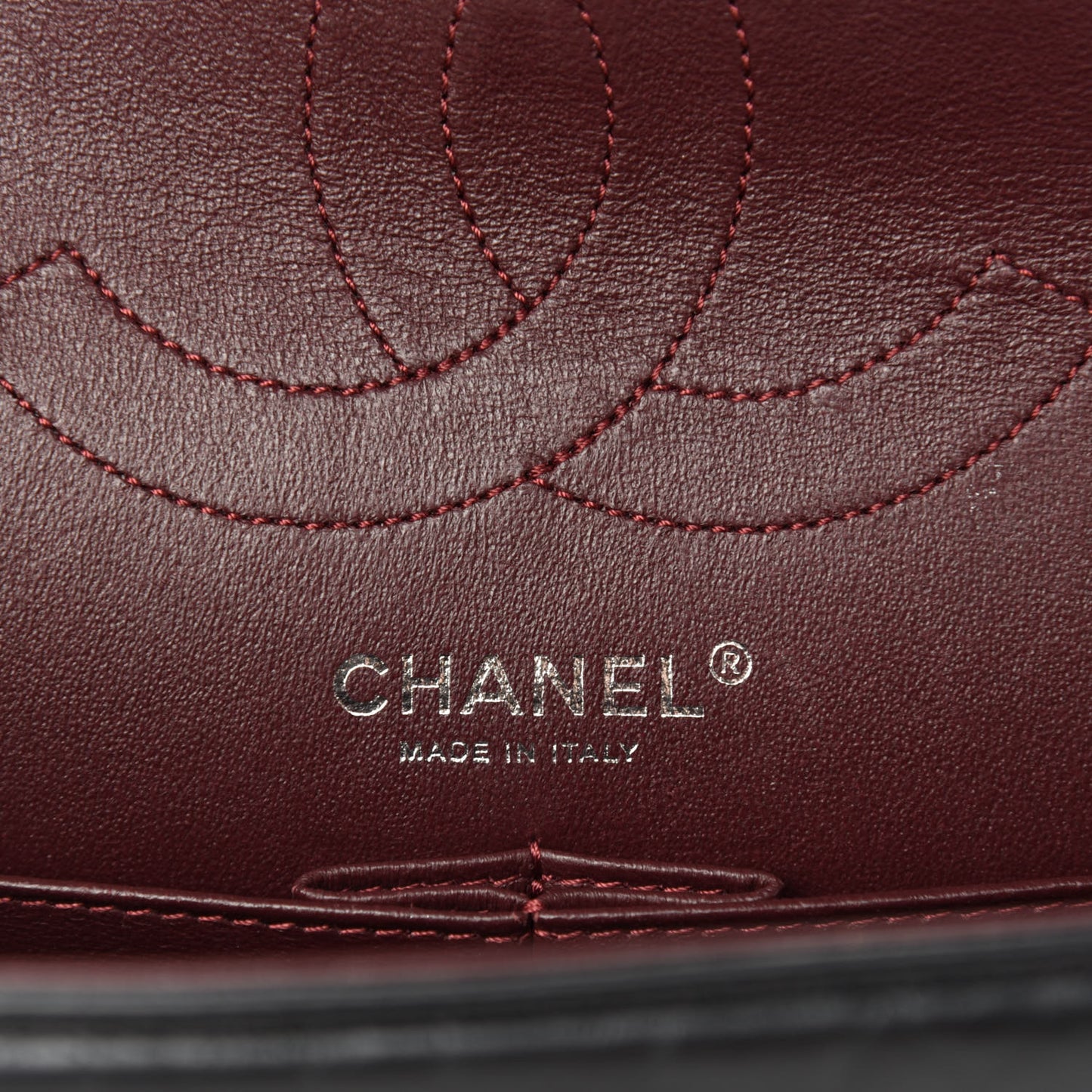 Aged Calfskin Quilted 2.55 Reissue 226 Flap Black