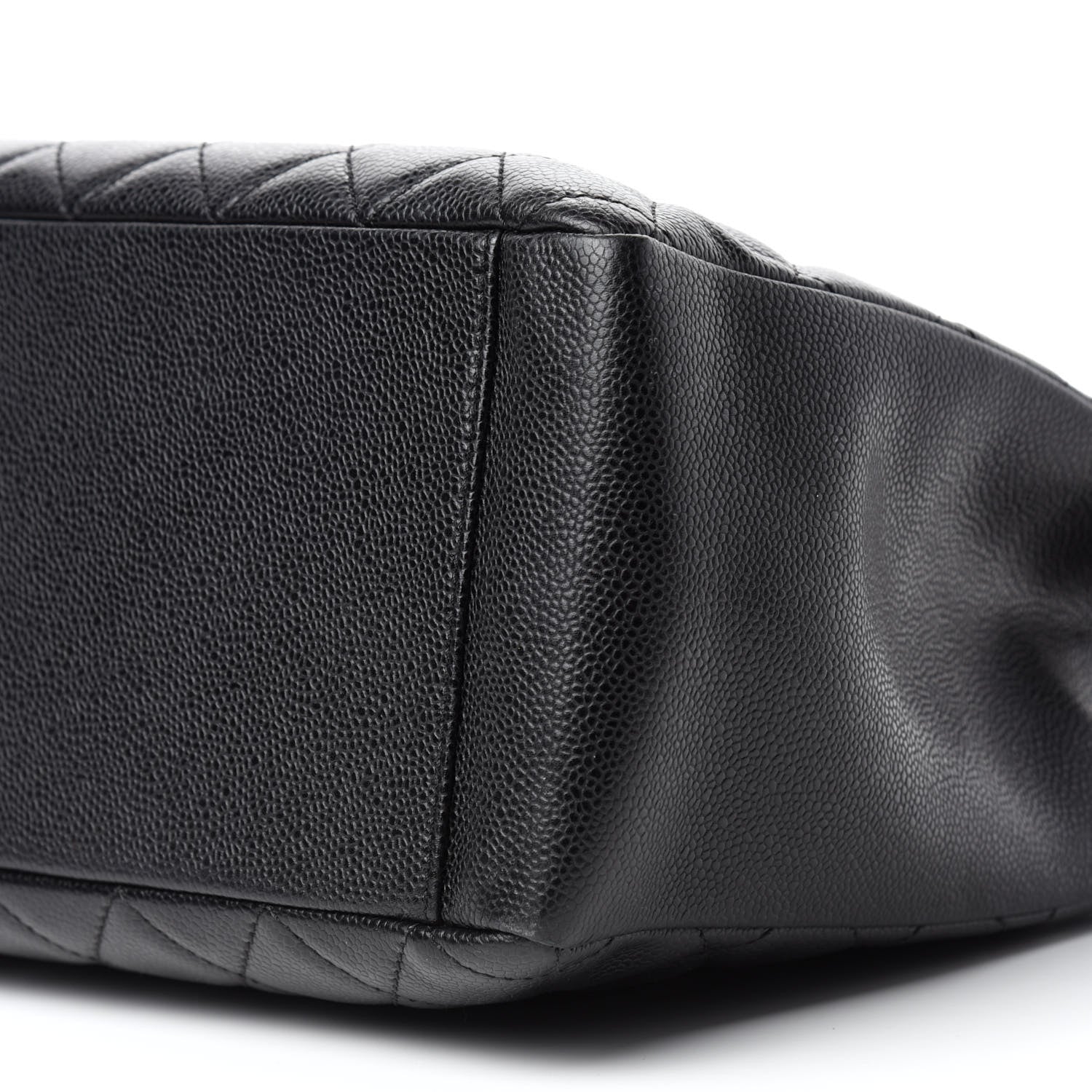 Chanel Caviar Quilted Grand Shopping Tote GST Black 7 of 10