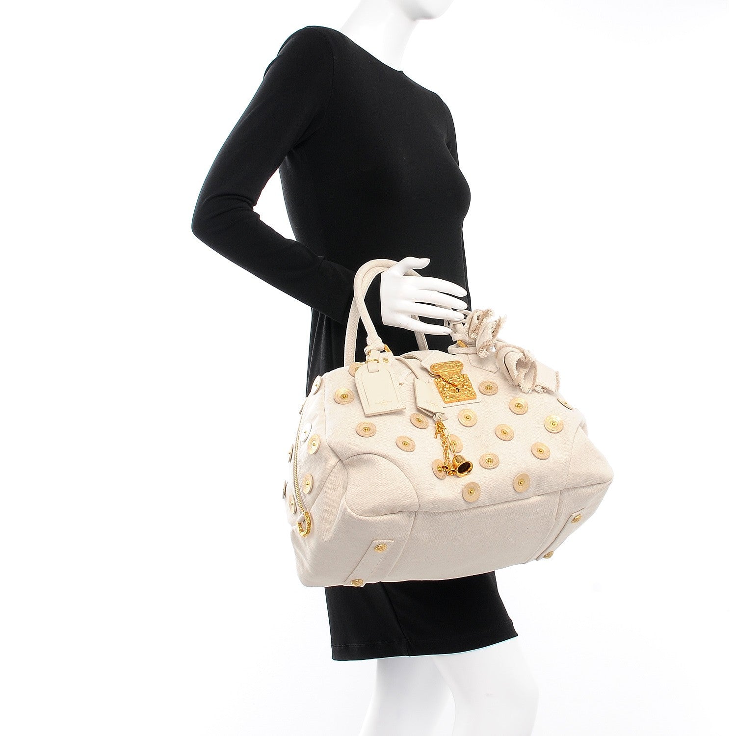 Louis Vuitton Canvas Polka Dots Panema Bowly 2 of 10
