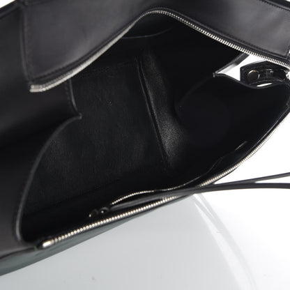 Celine Supple Calfskin Medium Bi-Color Edge Shoulder Bag Emerald 5 of 7