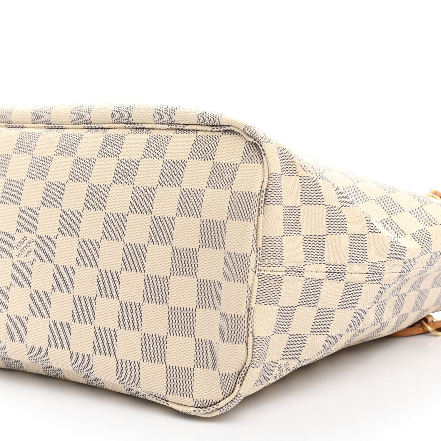 Louis Vuitton Damier Azur Neo Neverfull MM Rose Ballerine 11 of 12