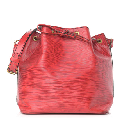 Louis Vuitton Epi Petit Noe Castillan Red 1 of 22