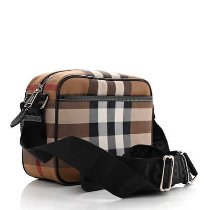 Burberry Canvas Check Paddy Messenger Birch Brown 2 of 10