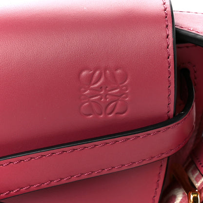Loewe Calfskin Jacquard Mini Gate Dual Bag Plumrose 8 of 11