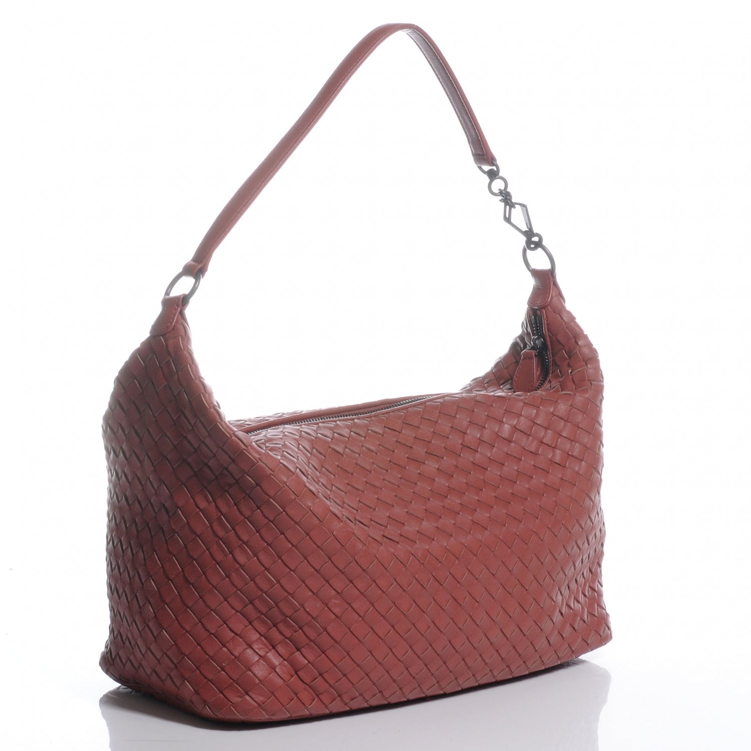 Bottega Veneta Nappa Intrecciato Shoulder Bag Appia 3 of 9