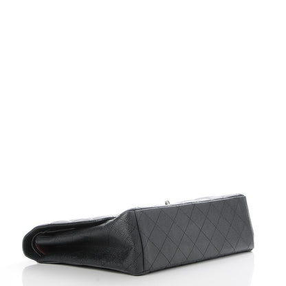 Chanel Caviar Quilted Maxi Double Flap Black 5 of 8