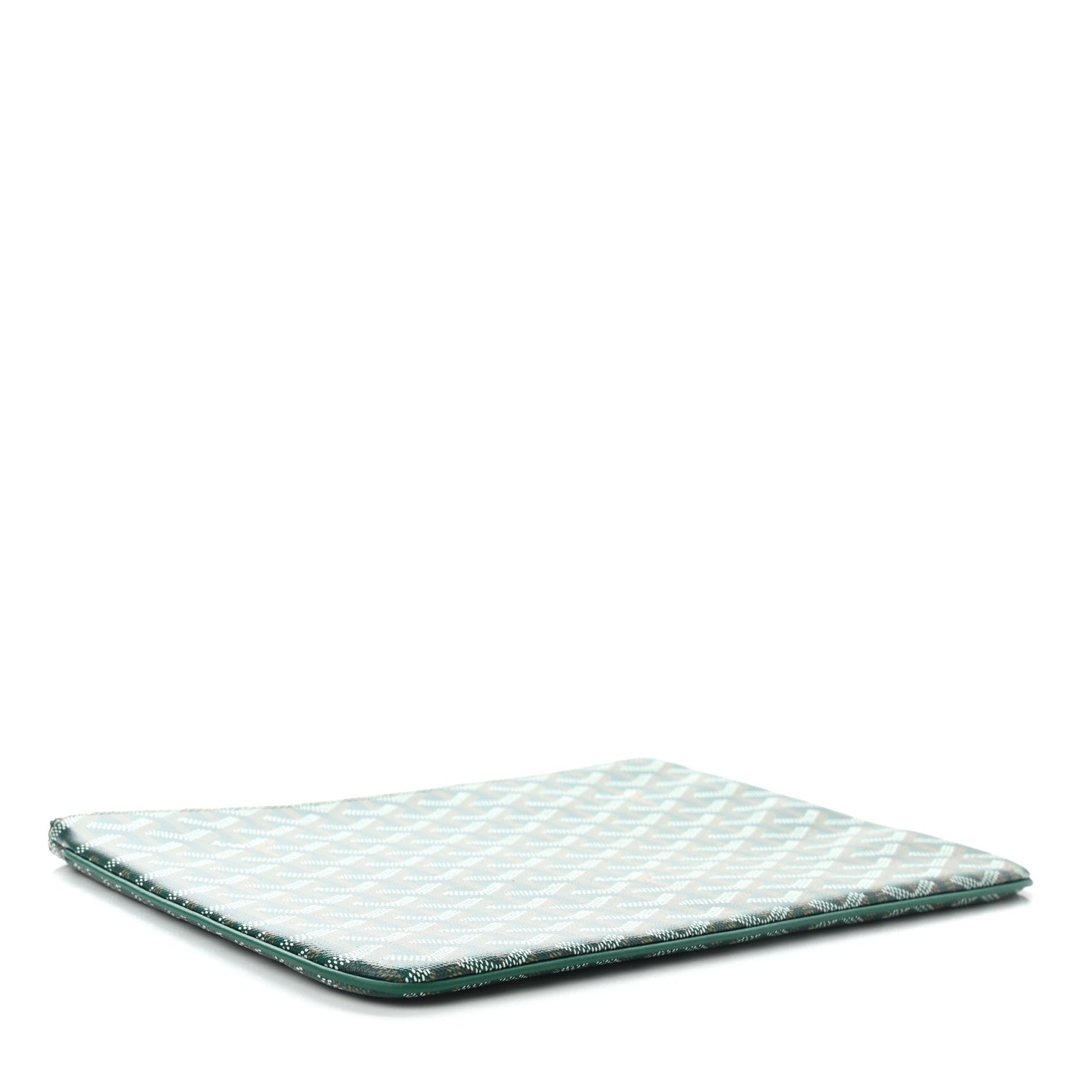 Goyard Goyardine Senat Pochette MM Green 4 of 7