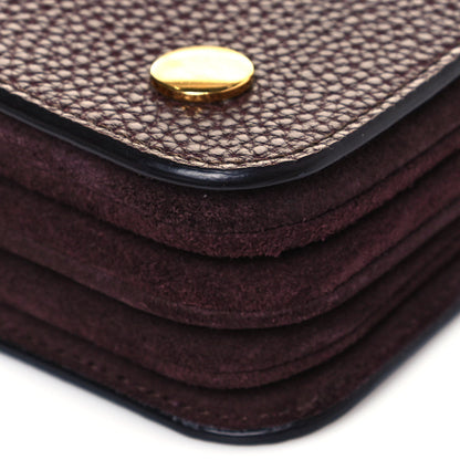 Mulberry Classic Grain Calfskin Small Clifton Flap Oxblood 7 of 13