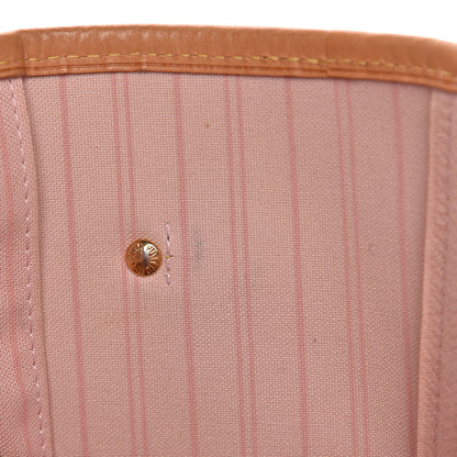 Louis Vuitton Damier Azur Neo Neverfull MM Rose Ballerine 10 of 15
