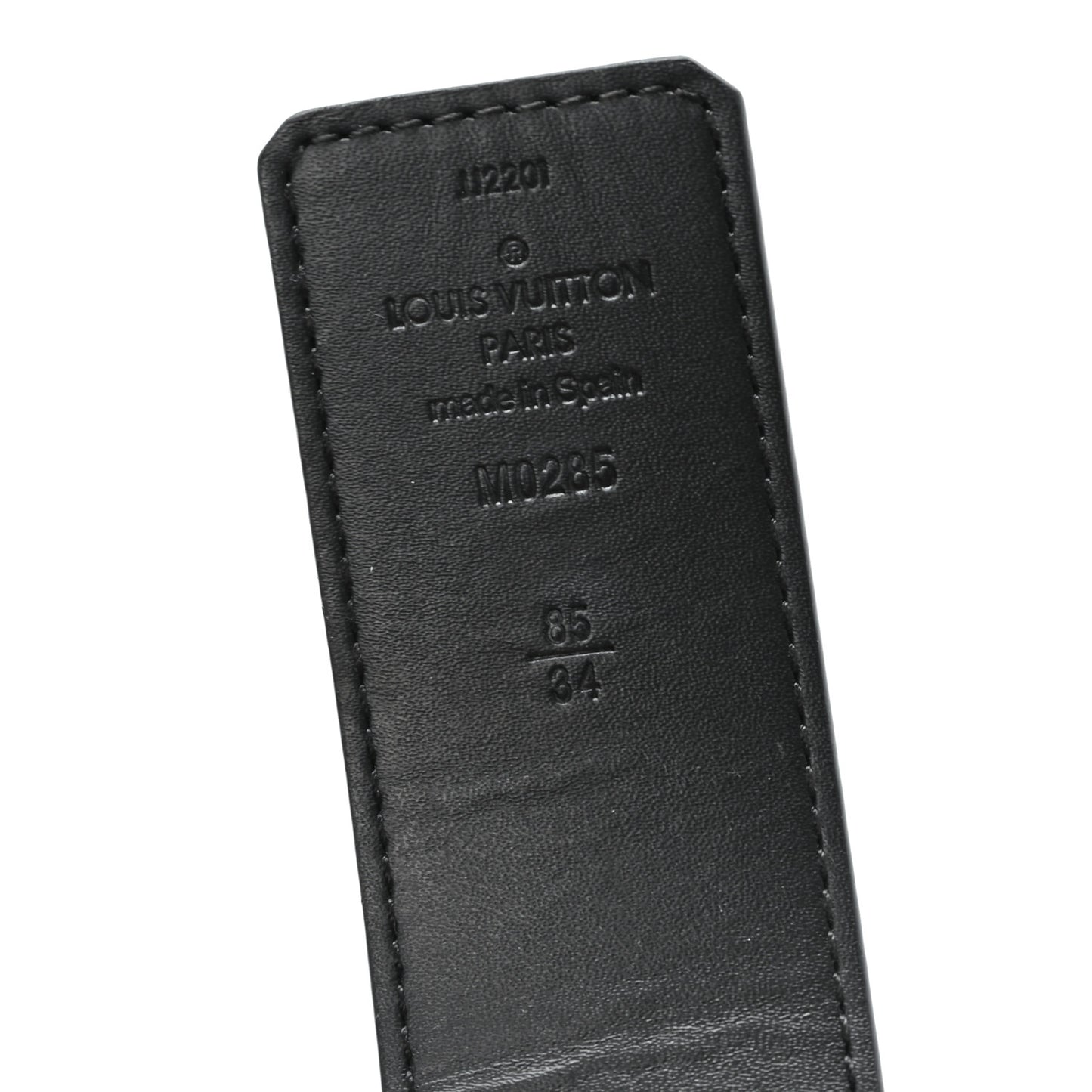 Reverse Monogram Eclipse 40mm LV Initiales Reversible Belt 85 34
