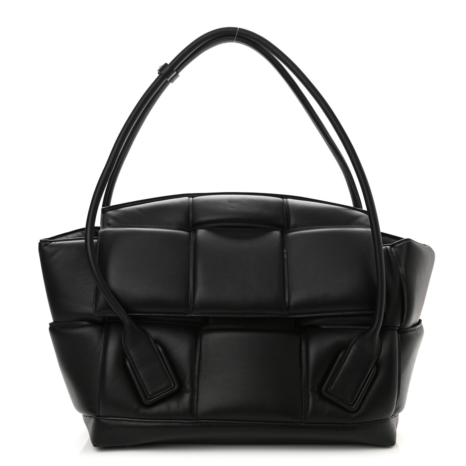 Bottega Veneta Nappa Maxi Intrecciato Padded Large Arco Black 1 of 11