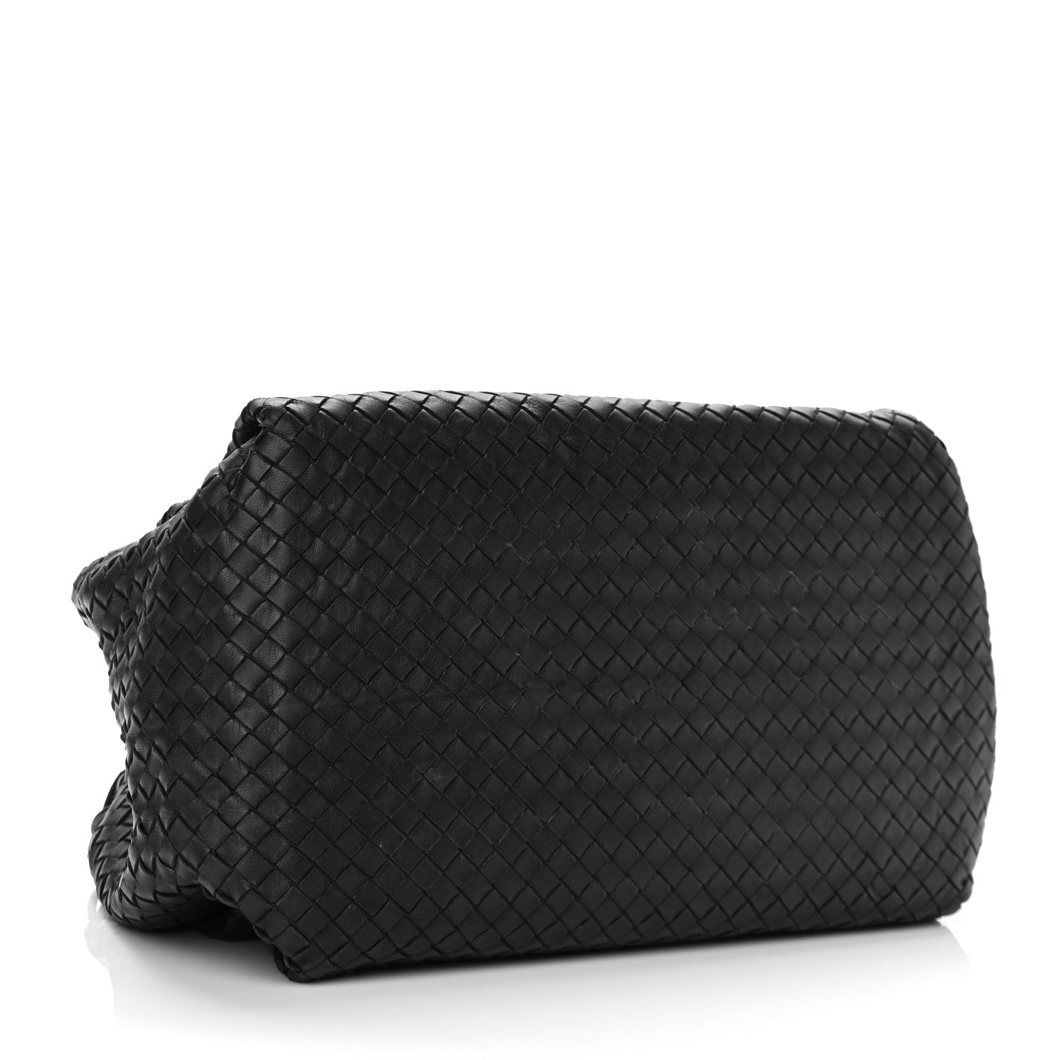 Bottega Veneta Nappa Intrecciato Parachute Bag Black 3 of 10