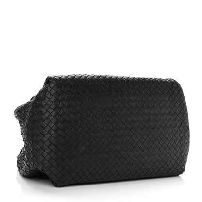 Bottega Veneta Nappa Intrecciato Parachute Bag Black 3 of 10
