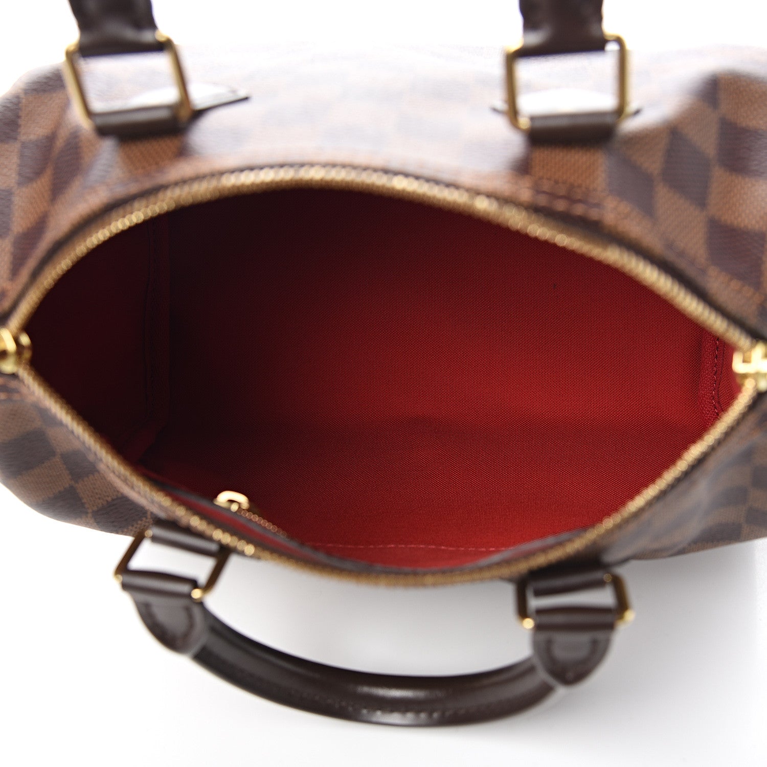 Louis Vuitton Damier Ebene Speedy Bandouliere 25 4 of 10