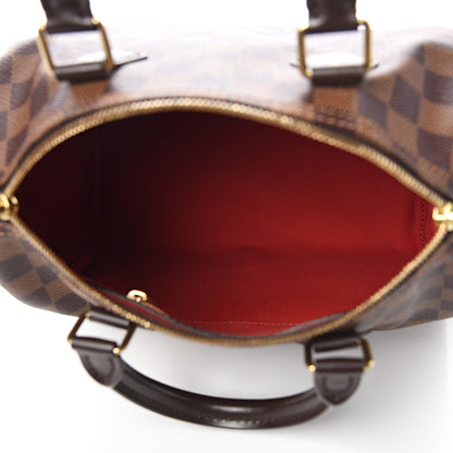 Louis Vuitton Damier Ebene Speedy Bandouliere 25 4 of 10