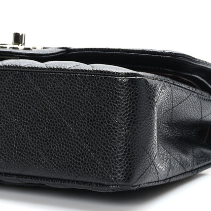 Chanel Caviar Quilted Small Double Flap Black 9 of 10