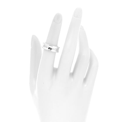 Tiffany Sterling Silver 1837 Band Ring 52 6 2 of 5