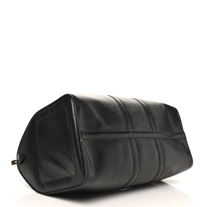 Louis Vuitton Epi Keepall 45 Black 4 of 8