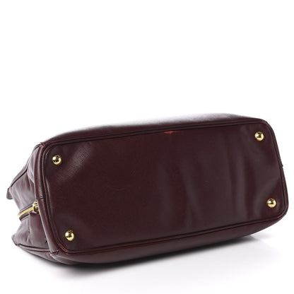 Prada Saffiano Lux Large Tote Granato 3 of 10