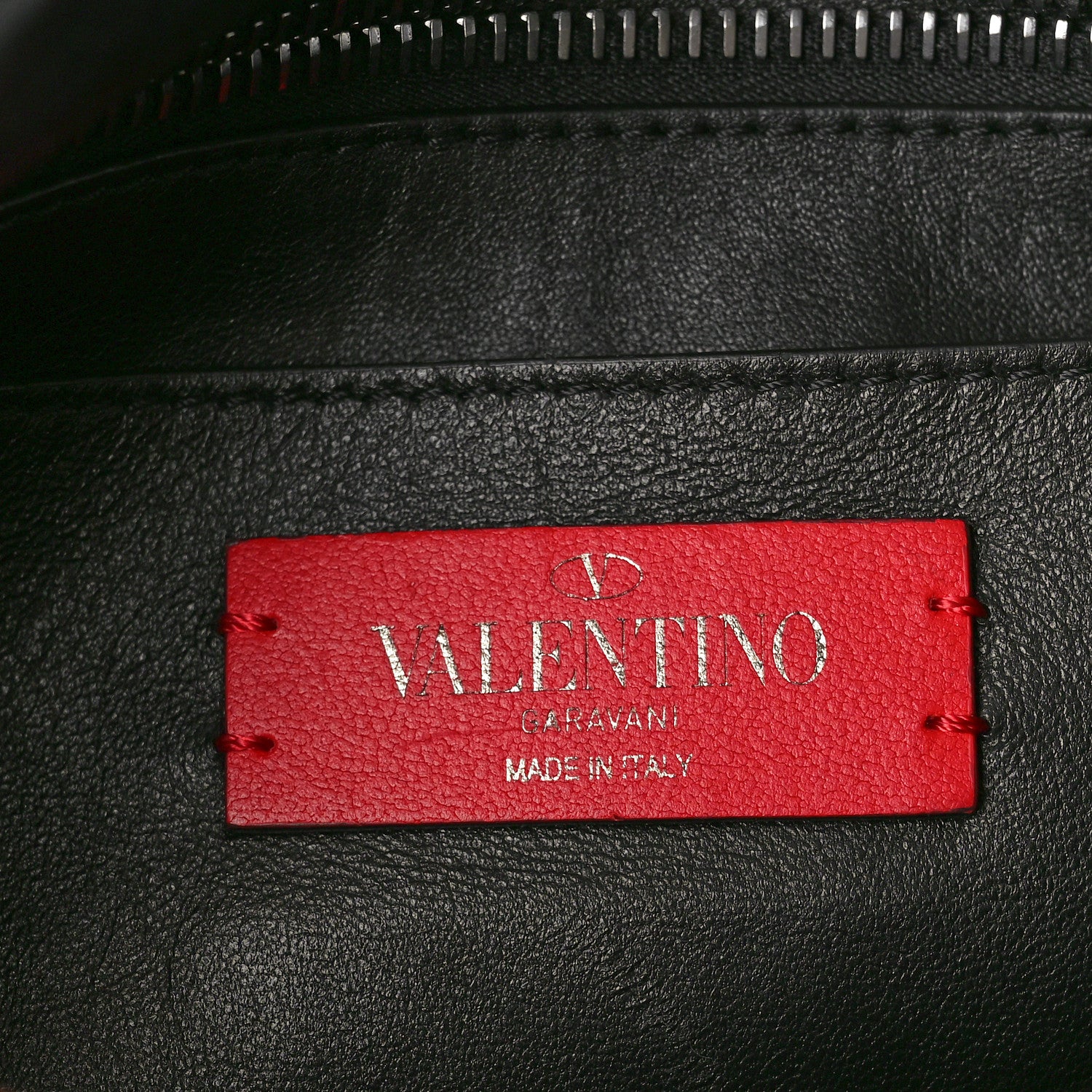 Valentino Garavani Nappa Medium Spikeme Shoulder Bag Black 6 of 9