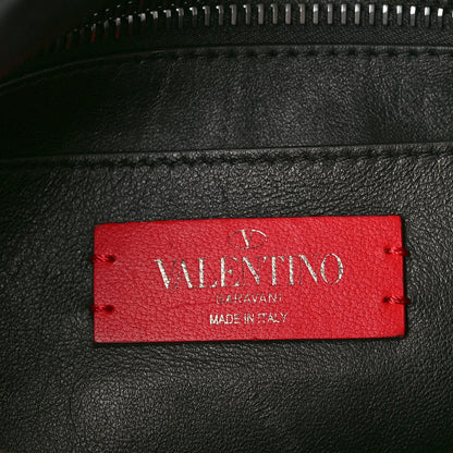 Valentino Garavani Nappa Medium Spikeme Shoulder Bag Black 6 of 9