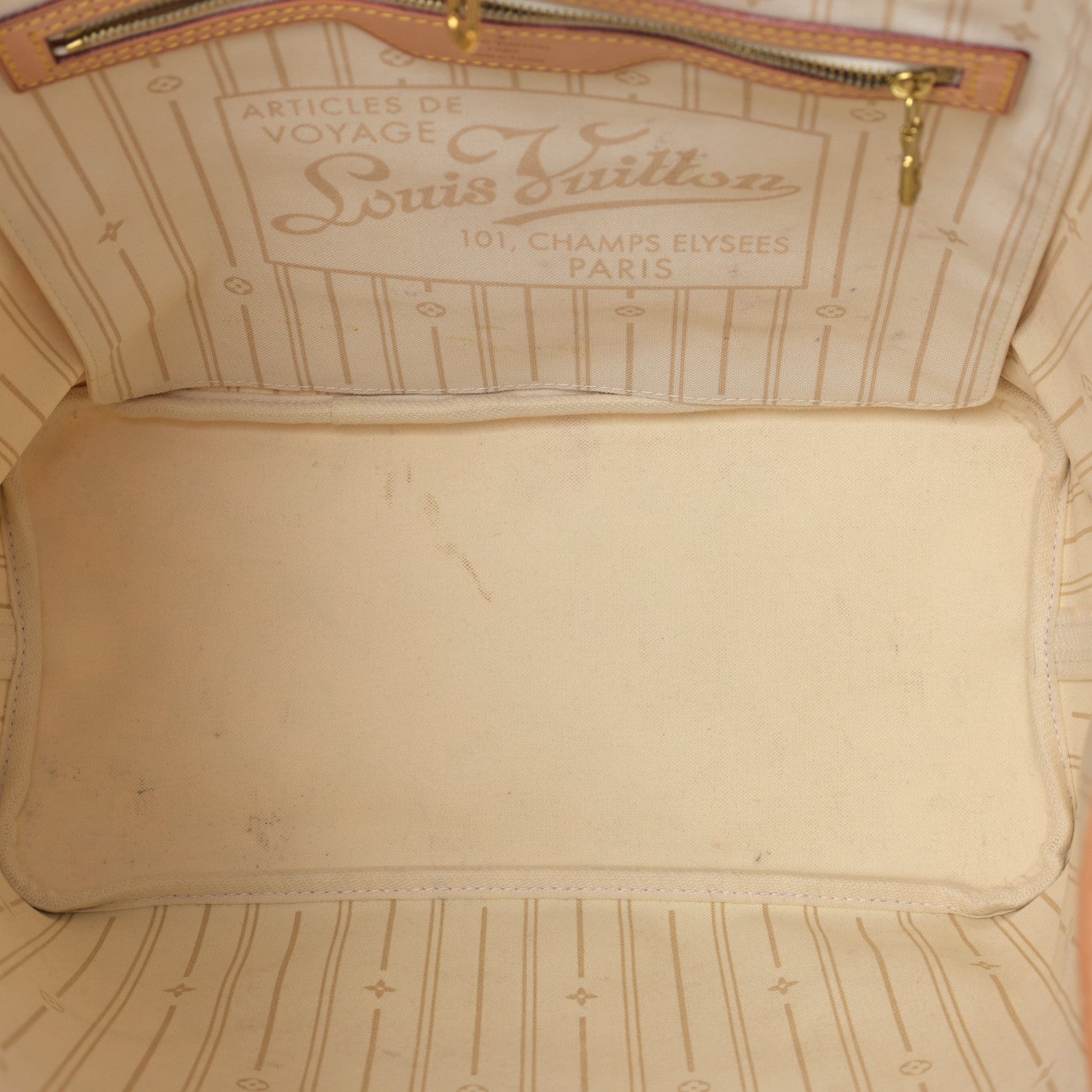 Louis Vuitton Damier Azur Neverfull MM 5 of 8