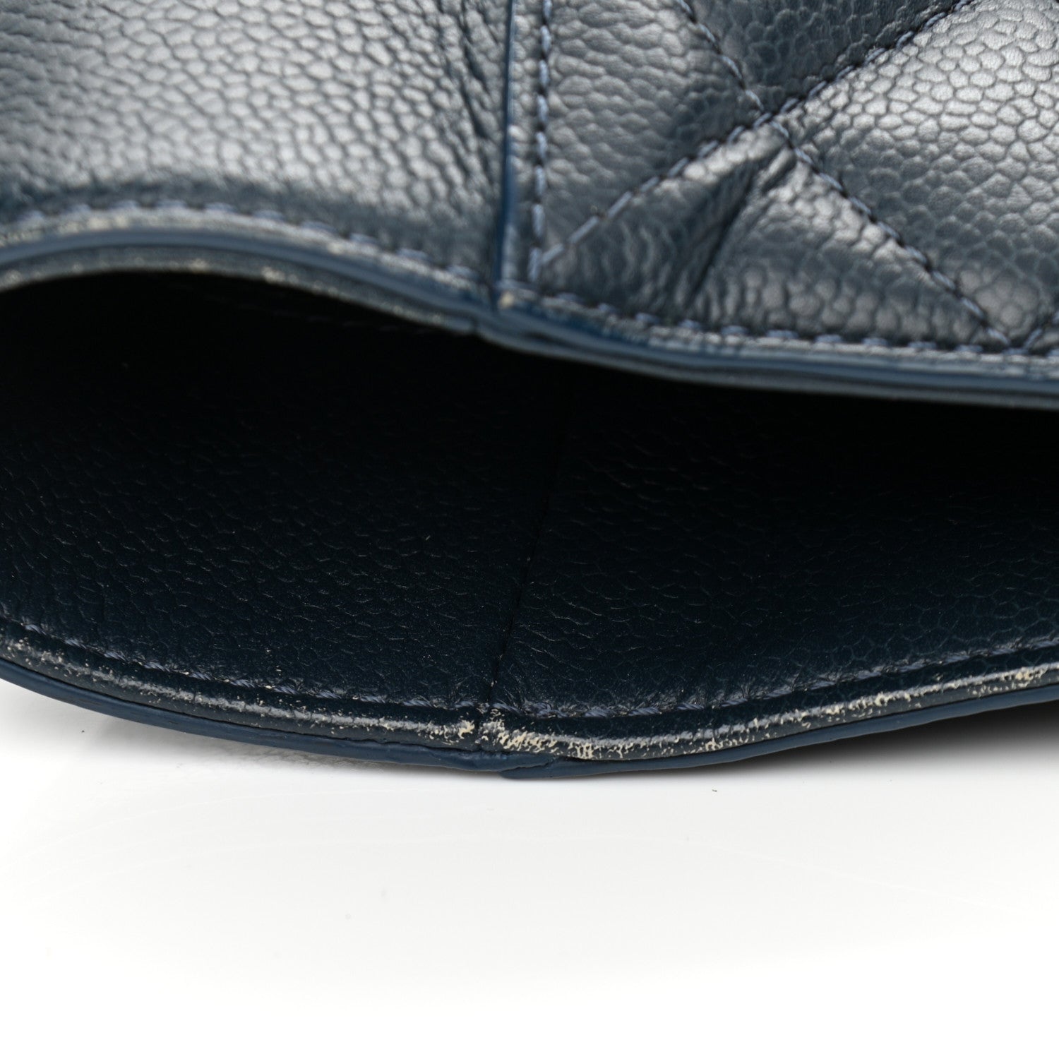 Chanel Caviar Quilted Large CC Box Shopping Tote Navy 19 of 24