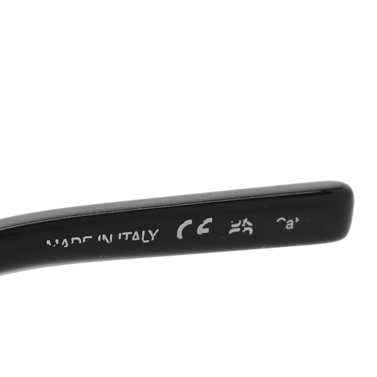 Acetate Mica Cat Eye Sunglasses SL 276 Black