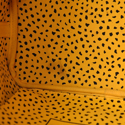 Louis Vuitton Monogram Kusama Waves Neverfull MM Yellow 7 of 11