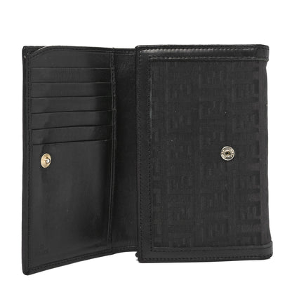 Fendi Zucchino Flap Wallet Tobacco 6 of 12