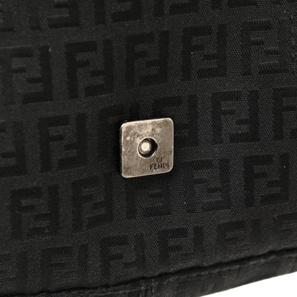 Fendi Zucchino Baguette Black 12 of 14