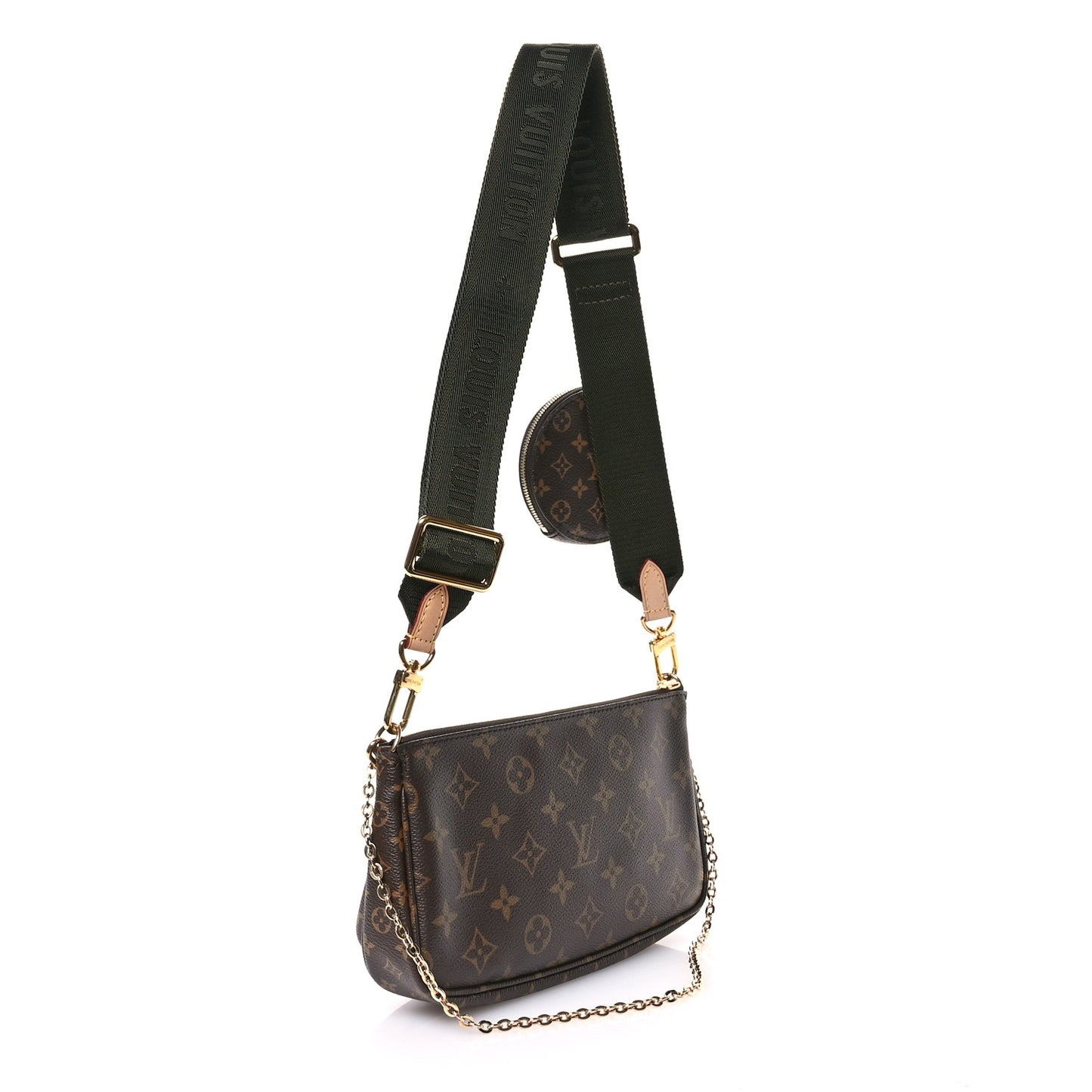 Monogram Multi Pochette Accessories Kaki