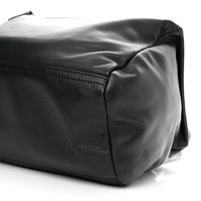 Givenchy Sugar Goatskin Velvet Logo Small Pandora Black 11 of 12