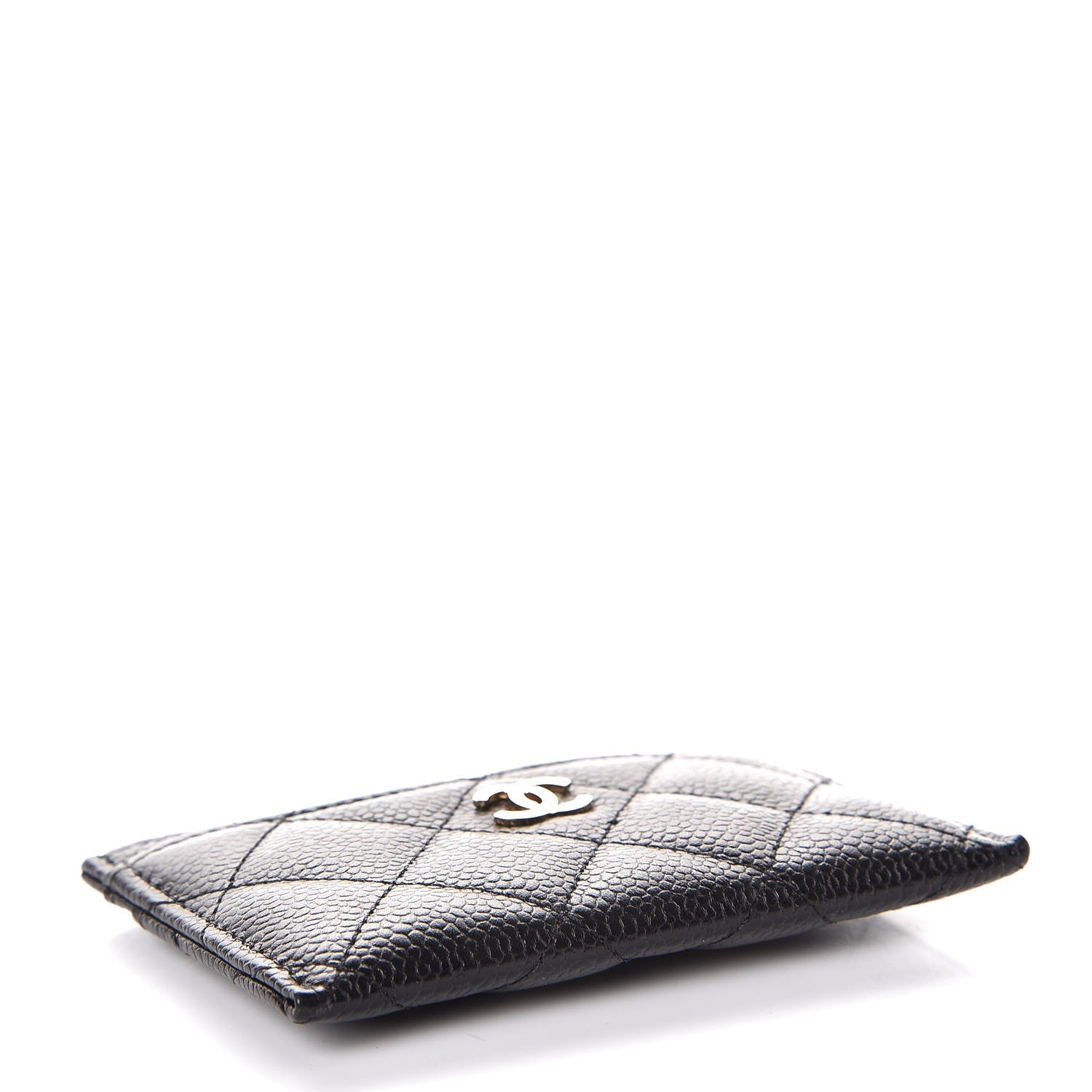 Chanel Caviar Quilted Card Holder Black 4 of 9