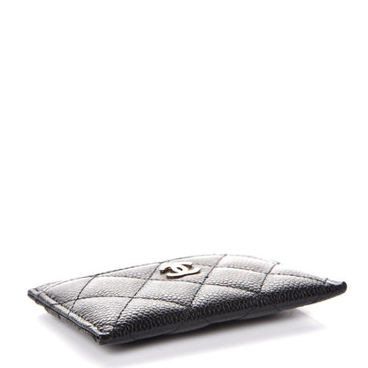 Chanel Caviar Quilted Card Holder Black 4 of 9