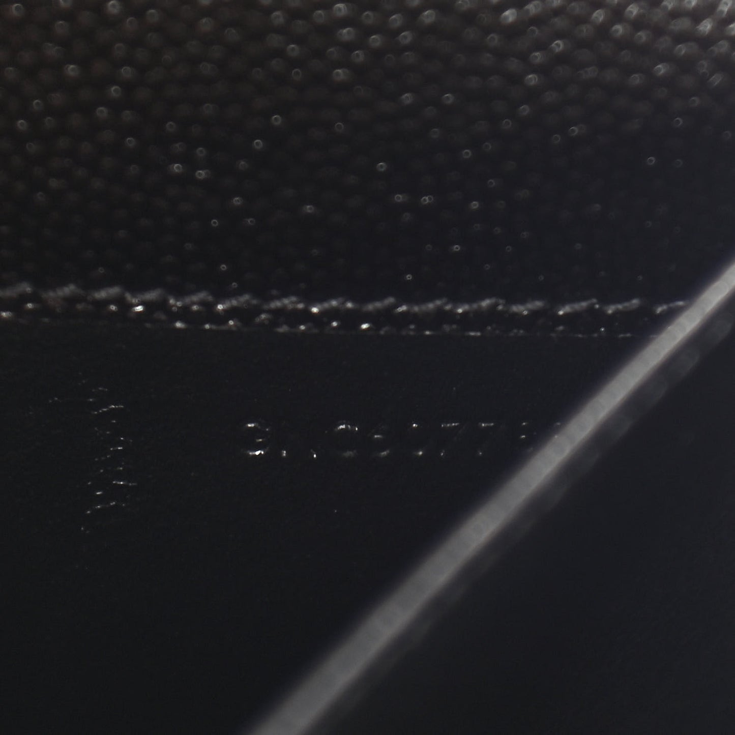 Grain De Poudre Uptown Chain Wallet Black