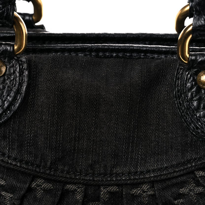 Louis Vuitton Denim Neo Cabby GM Black 9 of 10