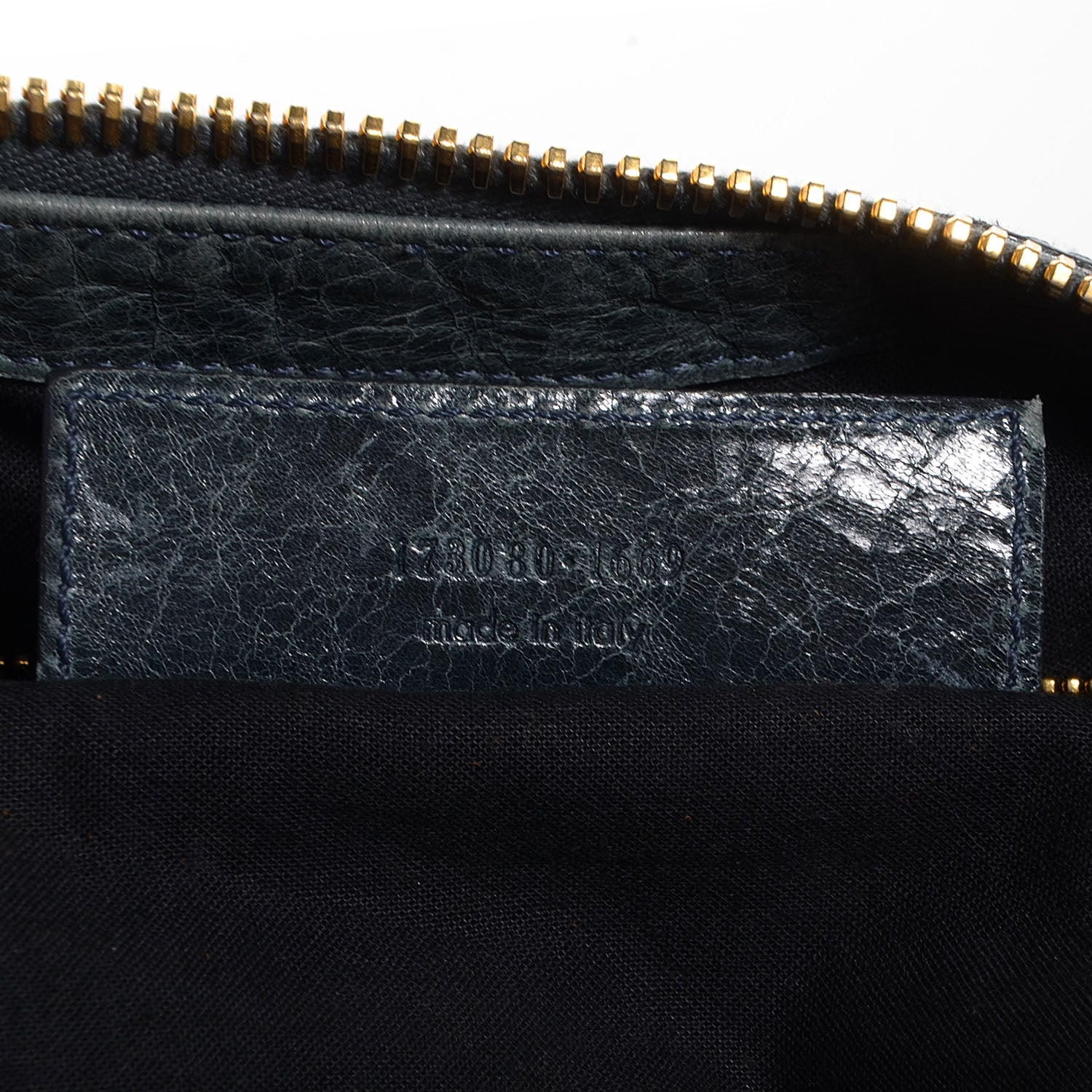 Balenciaga Chevre Giant 21 Gold Hardware Work Bleu Glacier 8 of 11